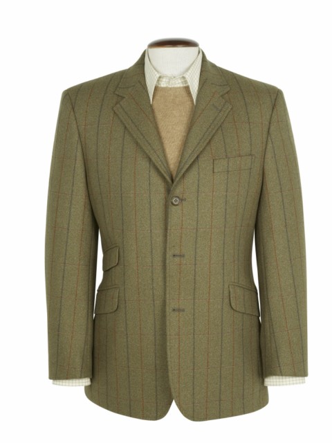 Ayr Saxony Tweed Jacket by Brook Taverner